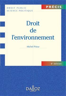 Book cover for Droit de L'Environnement