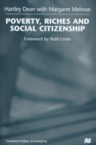 Cover of Poverty, Riches, and Social Citizenship