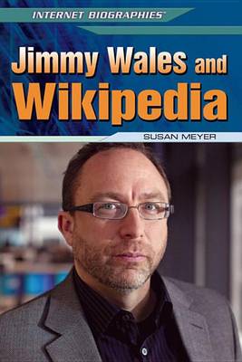 Book cover for Jimmy Wales and Wikipedia