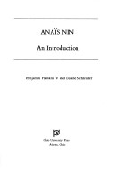Book cover for Anais Nin