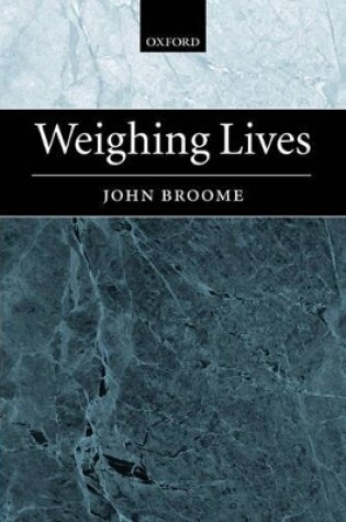 Cover of Weighing Lives