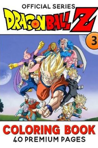 Cover of Dragon Ball Z Coloring Book Vol3