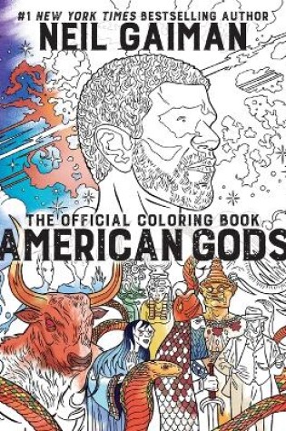 Cover of American Gods: The Official Coloring Book