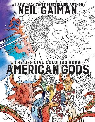 Book cover for American Gods: The Official Coloring Book