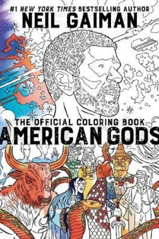 Cover of American Gods: The Official Coloring Book