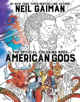 Book cover for American Gods: The Official Coloring Book