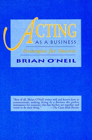 Cover of Acting as a Business: Strategies for Success