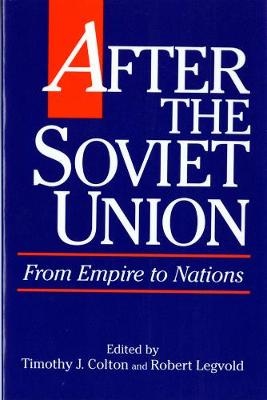 Book cover for After the Soviet Union