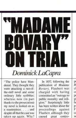 Book cover for Madame Bovary on Trial