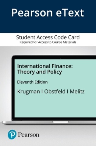 Cover of Pearson Etext International Finance