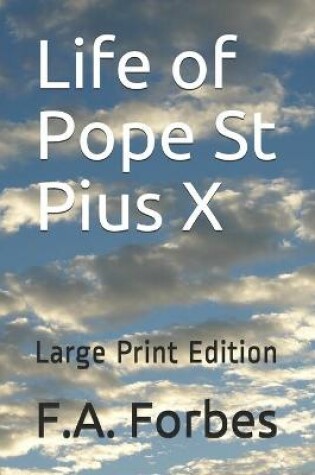 Cover of Life of Pope St Pius X