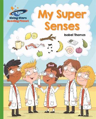 Book cover for Reading Planet - My Super Senses - Green: Galaxy