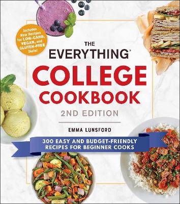 Book cover for The Everything College Cookbook, 2nd Edition