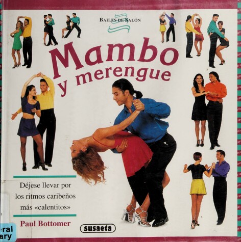 Book cover for Mambo y Merengue - Bailes de Salon