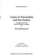 Cover of Coins of Alexandria and the Nomes