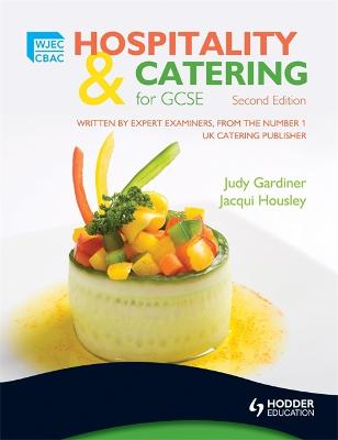 Book cover for WJEC Hospitality and Catering for GCSE, Second Edition