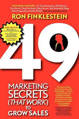 Book cover for 49 Marketing Secrets (That Work) to Grow Sales