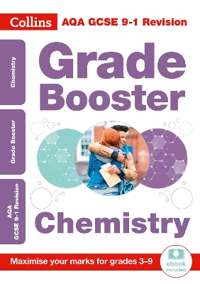 Book cover for AQA GCSE 9-1 Chemistry Grade Booster (Grades 3-9)