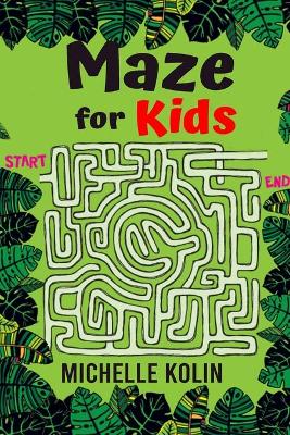 Book cover for Maze Book For Kids