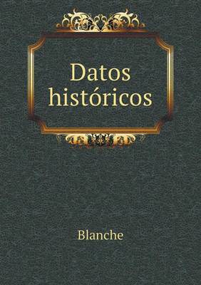 Book cover for Datos históricos