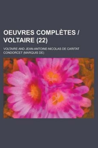 Cover of Oeuvres Completes Voltaire (22 )