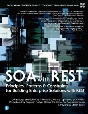 Book cover for SOA with REST