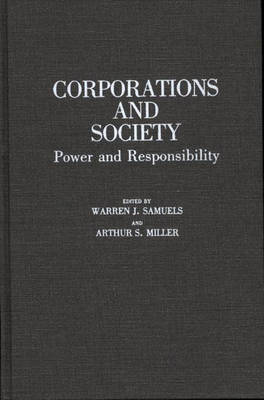 Book cover for Corporations and Society