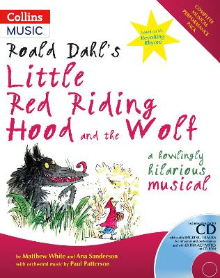 Book cover for Roald Dahl's Little Red Riding Hood and the Wolf