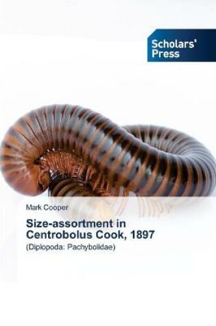 Cover of Size-assortment in Centrobolus Cook, 1897