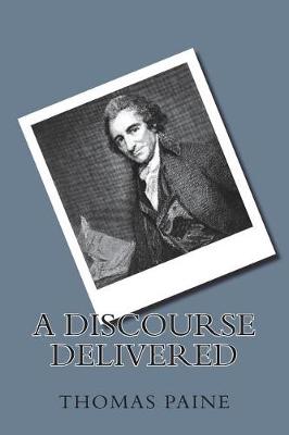 Book cover for A discourse delivered