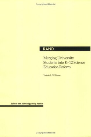 Cover of Merging University Students into K-12 Science Education Reform