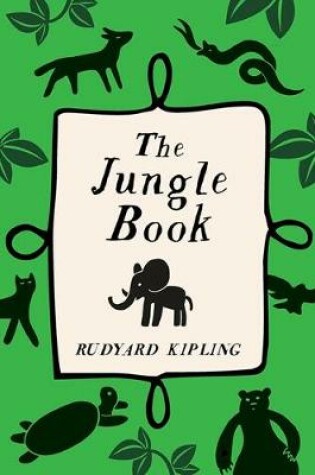Cover of The Jungle Book By Rudyard Kipling (Fictional Fantasy For Kids) "Annotated Volume"