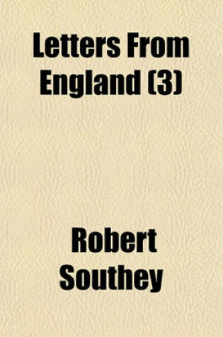 Cover of Letters from England (Volume 3)