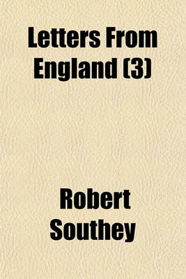 Book cover for Letters from England (Volume 3)