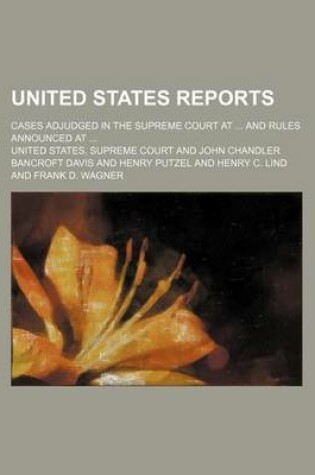 Cover of United States Reports (Volume 202 (1905