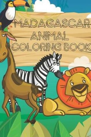 Cover of Madagascar Animal Coloring Book