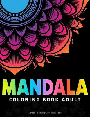 Book cover for Mandala Coloring Book Adult