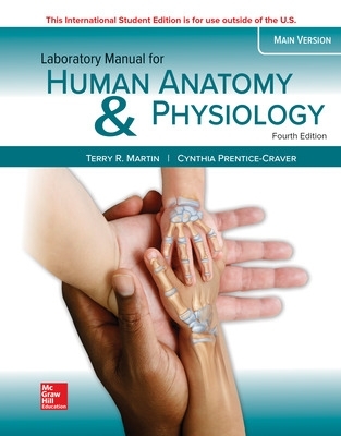 Book cover for ISE Laboratory Manual for Human Anatomy & Physiology Main Version