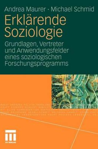 Cover of Erklärende Soziologie