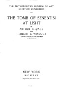 Book cover for Tomb of Senebtisi at Lisht