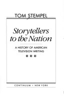 Book cover for Storytellers to the Nation