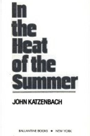 Cover of In the Heat of Summer
