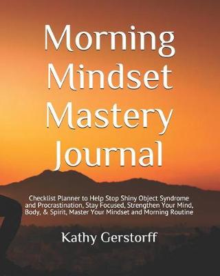 Book cover for Morning Mindset Mastery Journal