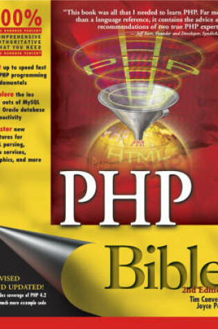 Cover of PHP Bible