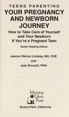 Cover of Teens Parenting--Your Pregnancy and Newborn Journey