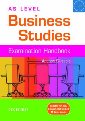 Book cover for AS Level Business Studies Handbook