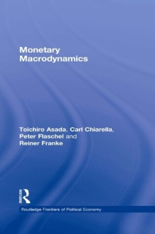 Cover of Monetary Macrodynamics