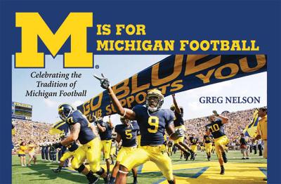 Book cover for M Is for Michigan Football