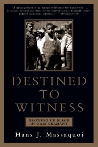 Cover of Destined to Witness