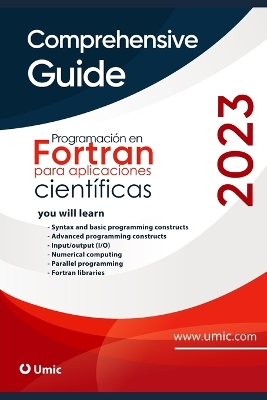 Book cover for Programación en Fortran para aplicaciones científicas